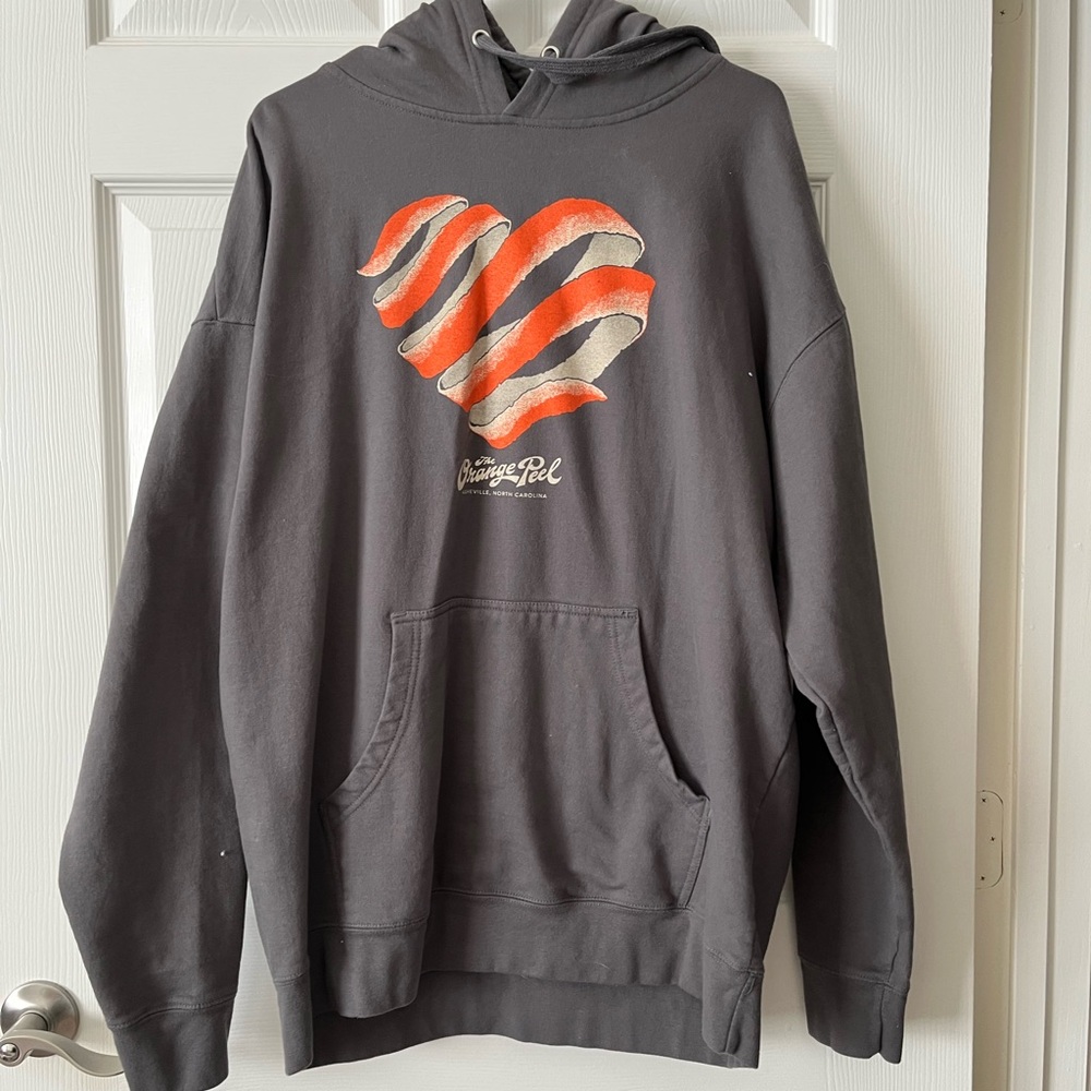 The Orange Peel Charcoal Hoodie
